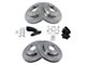 Ceramic Brake Rotor and Pad Kit; Front and Rear (08-19 Challenger w/ Vented Rear Rotors)