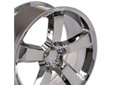 Charger SRT Style Chrome Wheel; 20x9 (08-23 RWD Challenger, Excluding Widebody)