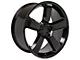 Charger SRT Style Gloss Black Wheel; 20x9 (08-23 RWD Challenger, Excluding Widebody)