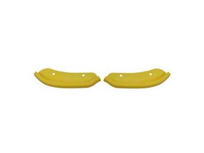 Chin Spoiler Cover; Yellow (15-23 Challenger SRT Hellcat)