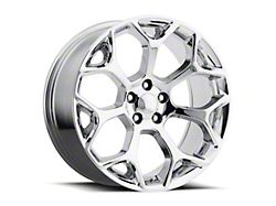 Chrysler 300 Replica Chrome Wheel; 20x9; 18mm Offset (08-23 RWD Challenger, Excluding Widebody)