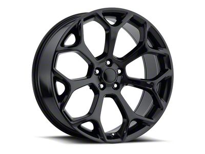 Chrysler 300 Replica Gloss Black Wheel; 20x9; 18mm Offset (08-23 RWD Challenger, Excluding Widebody)