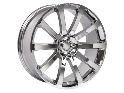 CL02 Chrome Wheel; 20x9; 25.55mm Offset (08-23 RWD Challenger, Excluding Widebody)