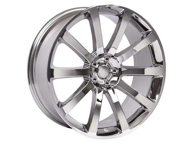 CL02 Chrome Wheel; 20x9 (08-23 RWD Challenger, Excluding Widebody)
