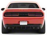 CP Style Rear Diffuser; Matte Black (15-23 Challenger, Excluding Widebody)