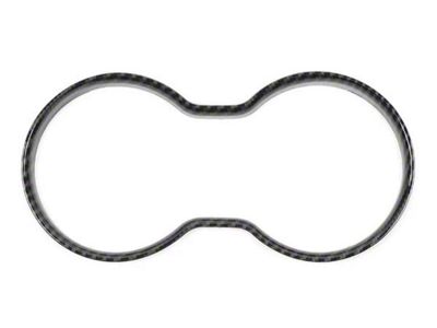 Cup Holder Trim; Carbon Print (15-23 Challenger)