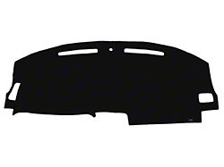 Custom Fit Dash Cover; Brushed Suede Charcoal (08-14 Challenger)