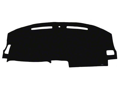 Custom Fit Dash Cover; Brushed Suede Charcoal (08-14 Challenger)