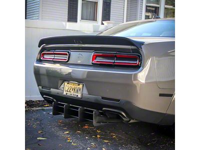 Deluxe Diffuser; Black (15-23 Challenger w/ Threaded Rear Differential Cross Brace)