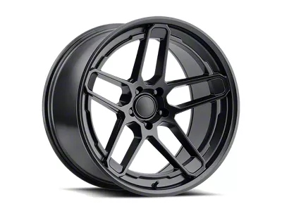Demon 170 Style Matte Black Wheel; 20x9; 20mm Offset (08-23 RWD Challenger, Excluding Widebody)