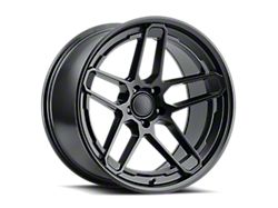 Demon 170 Style Matte Black Wheel; Rear Only; 20x10.5; 25mm Offset (08-23 RWD Challenger, Excluding Widebody)