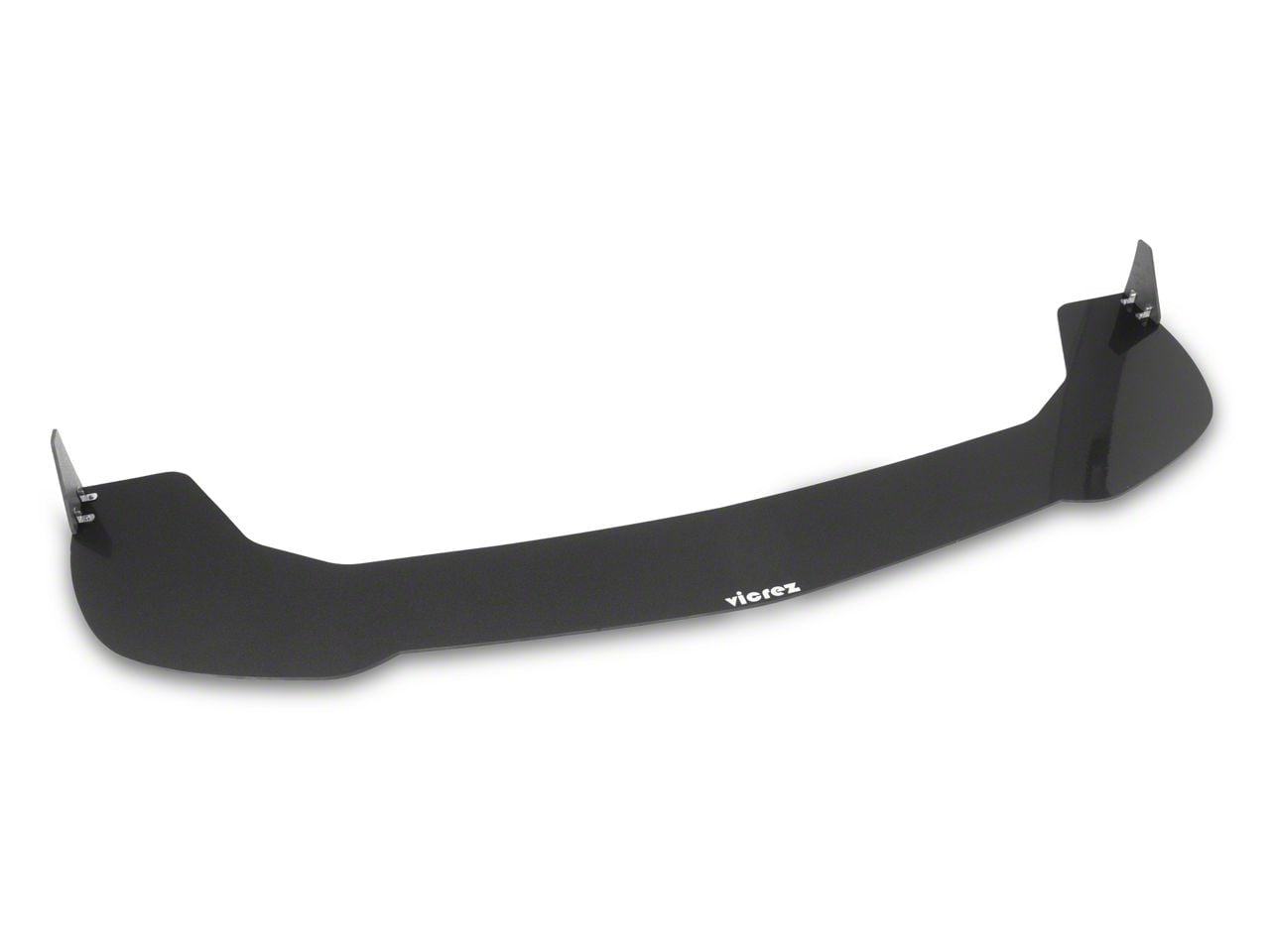 Challenger Demon Style Front Bumper Lip and Chin Splitter; Carbon