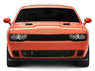 Demon Style Front Bumper; Unpainted (08-23 Challenger)