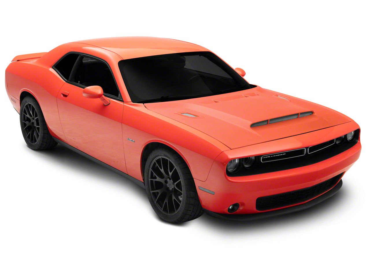 SEC10 Challenger Side Stripes with Hash Marks; Matte Black