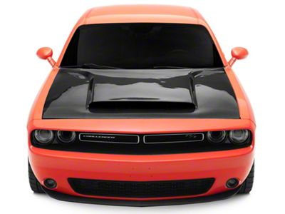 Demon Style Hood; Carbon Fiber (08-23 Challenger)