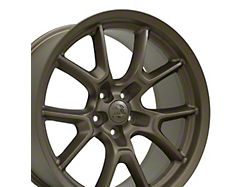 DG21 Replica Bronze Wheel; 20x9; 18mm Offset (08-23 RWD Challenger, Excluding Widebody)