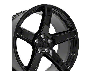 DG22 Replica Gloss Black Wheel; 20x9.5; 19mm Offset (08-23 RWD Challenger, Excluding Widebody)