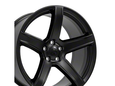 DG22 Replica Satin Black Wheel; 20x9.5 (08-23 RWD Challenger, Excluding Widebody)