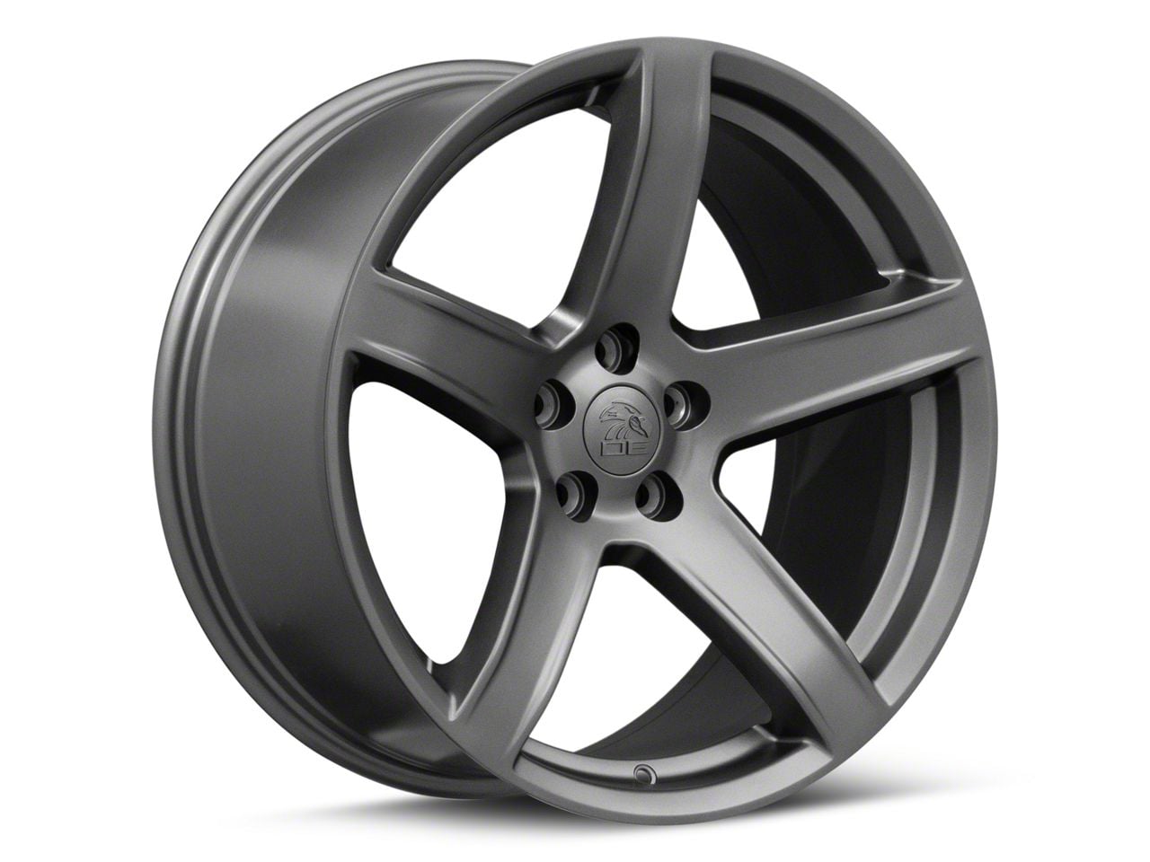 Challenger DG22 Satin Gunmetal Wheel; 20x9.5; 19mm Offset (08-23