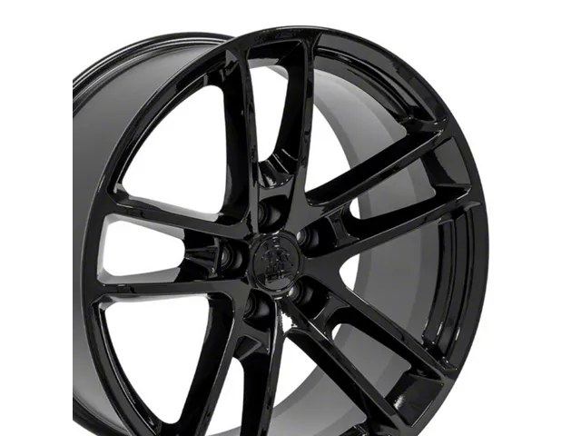 DG23 Replica Gloss Black Wheel; 20x10 (08-23 RWD Challenger, Excluding Widebody)