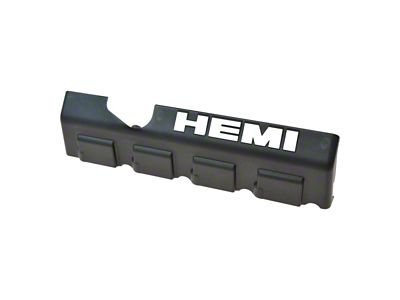 Engine Cover with HEMI Logo; Driver Side (08-10 6.1L HEMI Challenger)