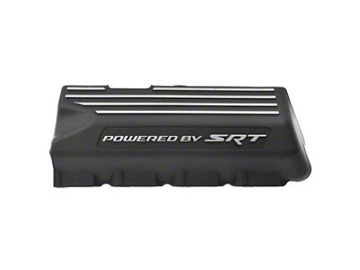 Engine Cover with Powered by SRT Logo; Passenger Side (11-17 6.4L Challenger)