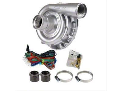 EWP115 Alloy Remote Electric Water Pump Kit; 12-Volt (Universal; Some Adaptation May Be Required)