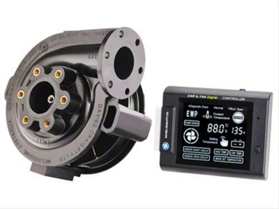 EWP80 Remote Electric Water Pump and Controller Combo Kit (Universal; Some Adaptation May Be Required)