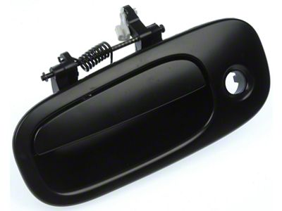 Exterior Door Handle; Smooth Black; Driver Side (08-10 Challenger)