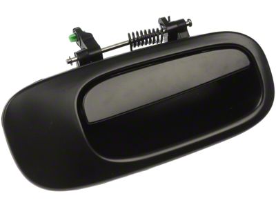 Exterior Door Handle; Smooth Black; Passenger Side (08-10 Challenger)