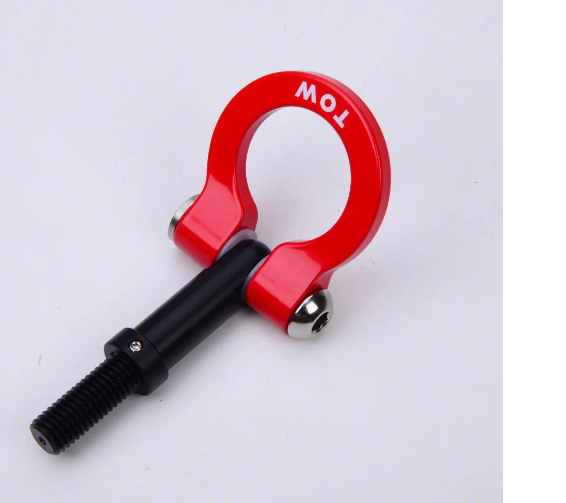 Challenger Feather Lite Tow Hook with Black DRing; Black (1523