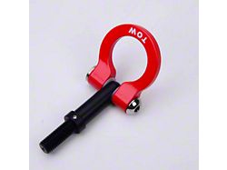 Feather Lite Tow Hook with Red D-Ring; Front and Rear (15-23 Challenger)
