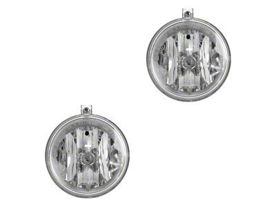 Fog Lights; Clear (11-12 Challenger; 13-14 Challenger SRT8)