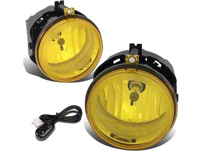Fog Lights with Switch; Amber (08-10 Challenger)