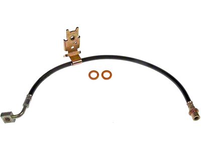 Front Brake Hydraulic Hose; Passenger Side (09-10 Challenger w/ Heavy Duty Brakes)