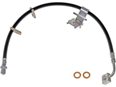 Front Brake Hydraulic Hose; Passenger Side (12-23 RWD Challenger w/ 4-Wheel Disc Brakes)