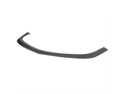 Front Bumper Lip Splitter; Matte Black (15-23 Challenger SXT)