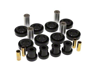 Front Control Arm Bushing Kit; Black (08-10 Challenger)