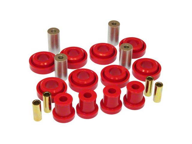 Front Control Arm Bushing Kit; Red (08-10 Challenger)