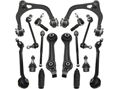 Front Control Arms with Ball Joints, Sway Bar Links, Rack and Pinion Tie Rod Boots and Tie Rods (08-10 RWD Challenger)