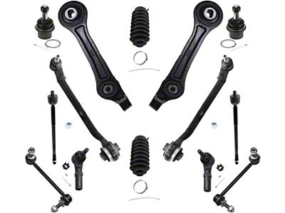 Front Control Arms with Ball Joints, Sway Bar Links and Tie Rods (11-14 Challenger w/o High Performance Suspension)