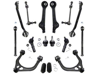 Front Control Arms with Lower Ball Joints, Sway Bar Links and Tie Rods (11-14 Challenger w/o High Performance Suspension)
