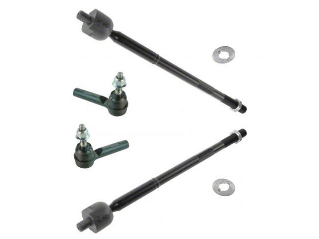 Front Inner and Outer Tie Rod Set (11-14 RWD Challenger; 15-19 6.2L HEMI Challenger)