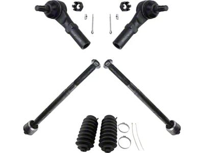 Front Inner and Outer Tie Rods with Tie Rod Boots (11-14 RWD Challenger; 15-18 6.2L HEMI Challenger)