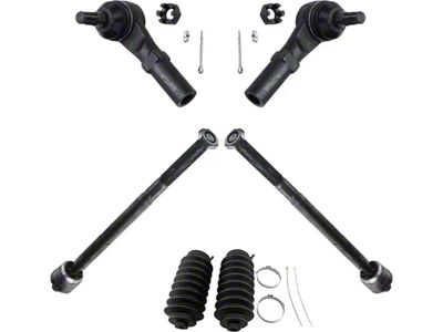 Front Inner and Outer Tie Rods with Tie Rod Boots (11-18 RWD Challenger)