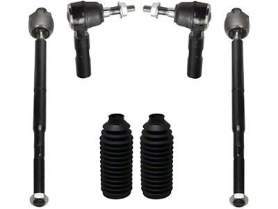 Front Inner and Outer Tie Rods with Tie Rod Boots (08-10 Challenger)