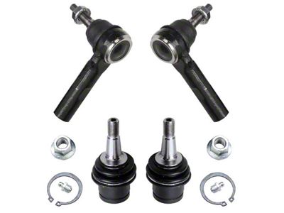 Front Lower Ball Joints with Outer Tie Rods (08-10 RWD Challenger)