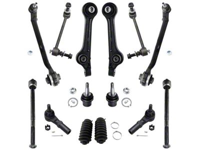 Front Lower Control Arms with Ball Joints, Sway Bar Links and Tie Rods (11-14 Challenger w/o High Performance Suspension)