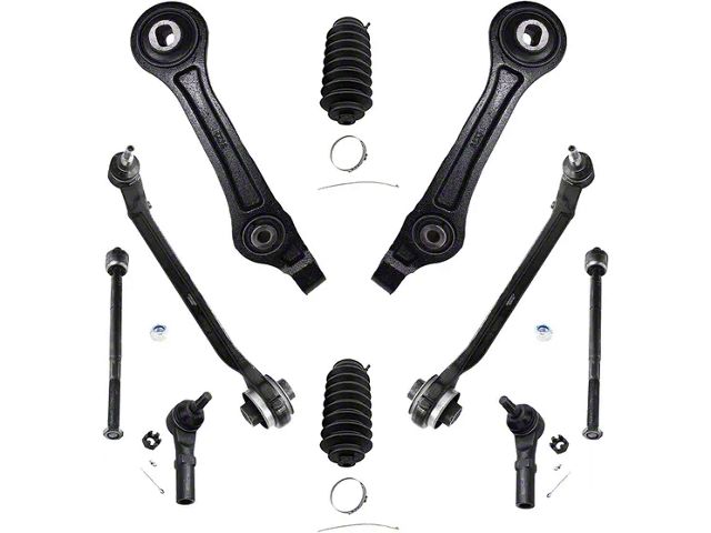 Front Lower Forward Rearward Control Arms with Tie Rods (11-14 Challenger w/o High Performance Suspension)