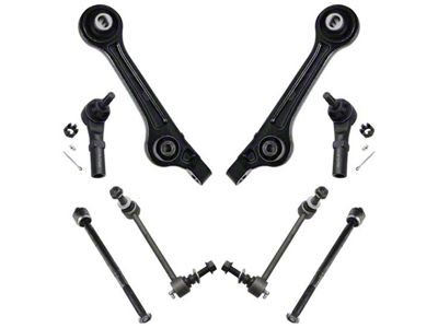 Front Lower Rearward Control Arms with Sway Bar Links and Tie Rods (11-14 Challenger; 15-18 Challenger SRT)